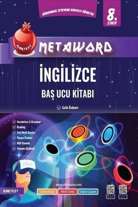 Nartest 8. Sınıf İngilizce Metaword Baş Ucu Kitabı Nartest Yayınları
