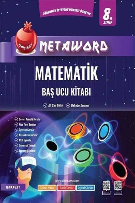 Nartest 8. Sınıf Matematik Metaword Baş Ucu Kitabı Nartest Yayınları