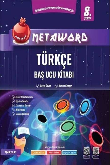 Nartest 8. Sınıf Türkçe Metaword Baş Ucu Kitabı Nartest Yayınları