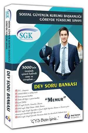Next Kariyer GYS SGK Sosyal Güvenlik Kurumu MEMUR Dev Soru Bankası Next Kariyer Yayınları