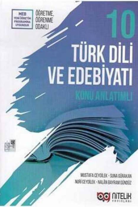 Nitelik 10.Sınıf Türk Dili ve Edebiyatı Konu Anlatımı Nitelik Yayınları