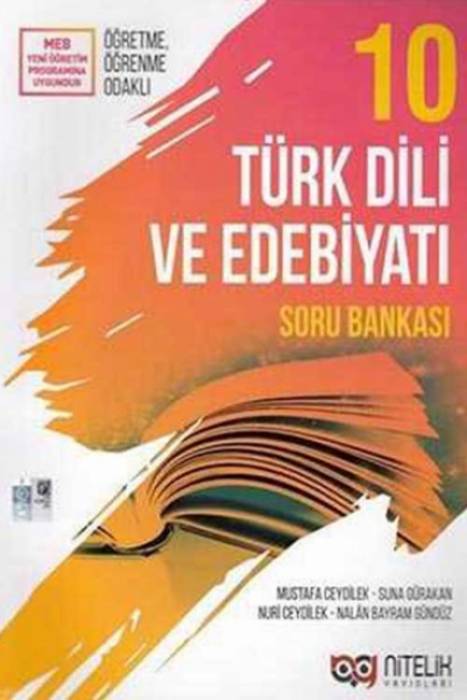 Nitelik 10.Sınıf Türk Dili ve Edebiyatı Soru Bankası Nitelik Yayınları