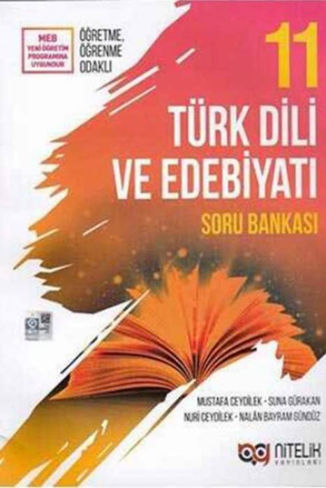 Nitelik 11.Sınıf Türk Dili ve Edebiyatı Soru Bankası Nitelik Yayınları
