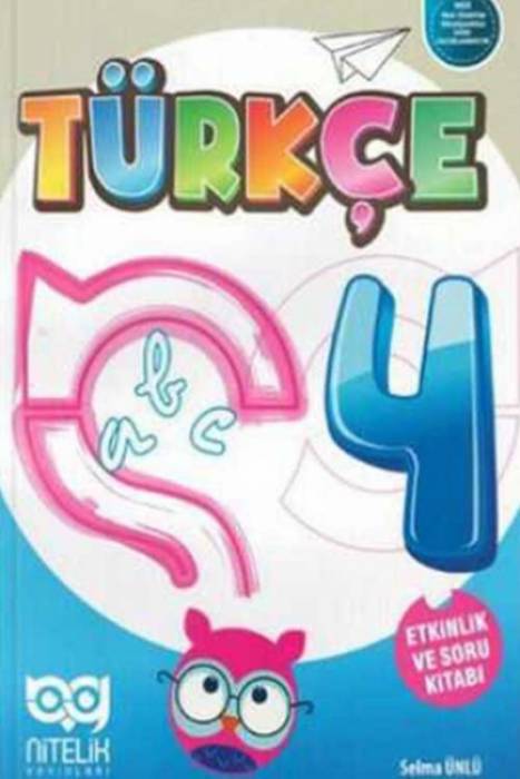 Nitelik 4.Sınıf Türkçe Etkinlik ve Soru Kitabı Nitelik Yayınları