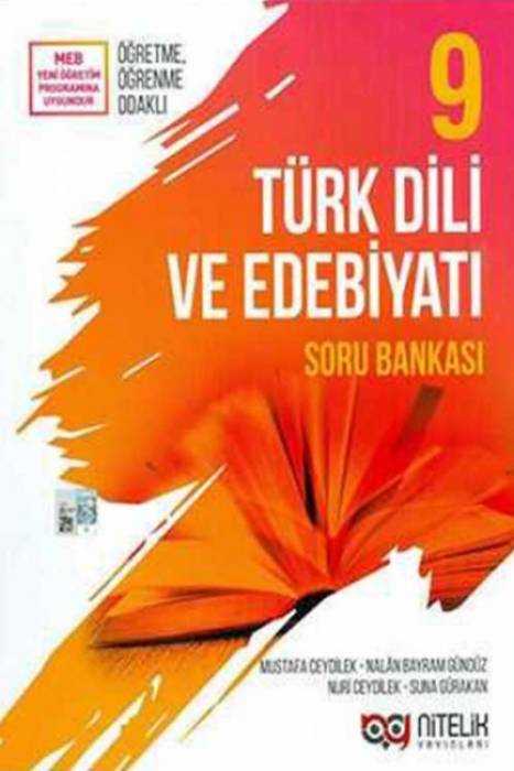 Nitelik 9. Sınıf Türk Dili ve Edebiyatı Soru Bankası Nitelik Yayınları