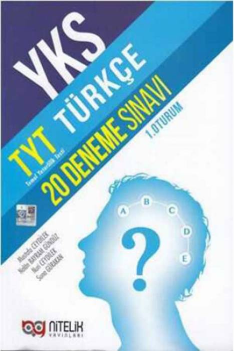 Nitelik TYT Türkçe 20 Deneme Sınavı Nitelik Yayınları