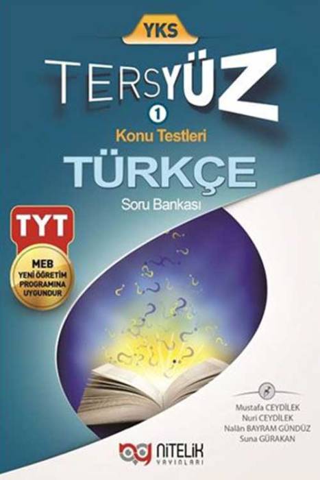 Nitelik YKS TYT Türkçe Tersyüz Konu Testleri Tekrar Testleri Soru Bankası Nitelik Yayınları