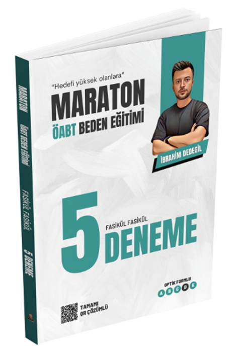 ÖABT Beden Eğitimi Fasikül 5 Deneme QR Çözümlü Maraton BESYO Yayınları