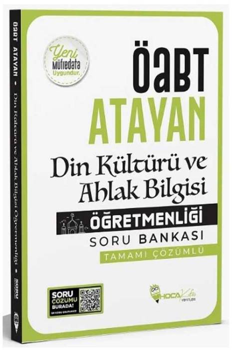 ÖABT Din Kültürü ve Ahlak Bilgisi Öğretmenliği Atayan Soru Bankası Hoca Kafası Yayınları