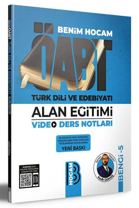 2024 ÖABT Türk Dili ve Edebiyatı Alan Eğitimi Video Ders Notları BENGİ 5 Benim Hocam Yayınları