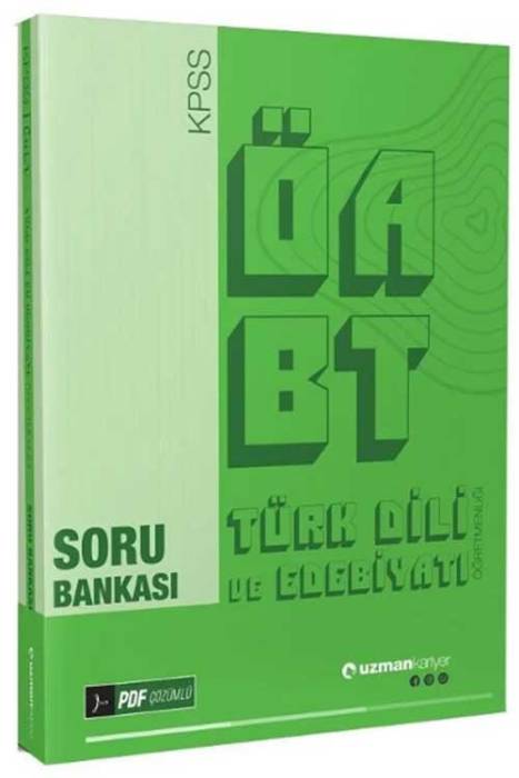 ÖABT Türk Dili ve Edebiyatı Soru Bankası PDF Çözümlü Uzman Kariyer Yayınları