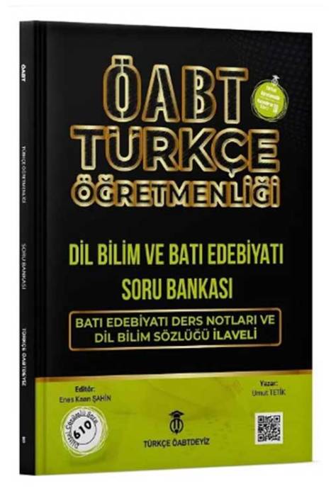 ÖABT Türkçe Dil Bilim ve Batı Edebiyatı Soru Bankası Çözümlü Türkçe ÖABTdeyiz