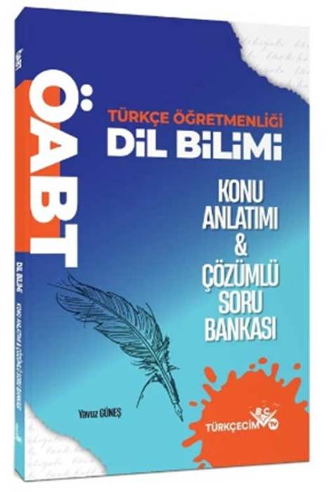 ÖABT Türkçe Dil Bilimi Konu Anlatımlı Soru Bankası Türkçecim TV Yayınları