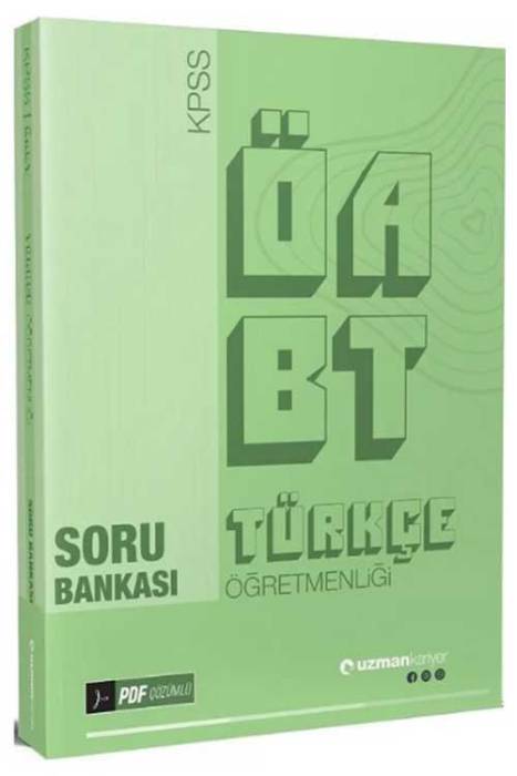 ÖABT Türkçe Öğretmenliği Soru Bankası PDF Çözümlü Uzman Kariyer Yayınları