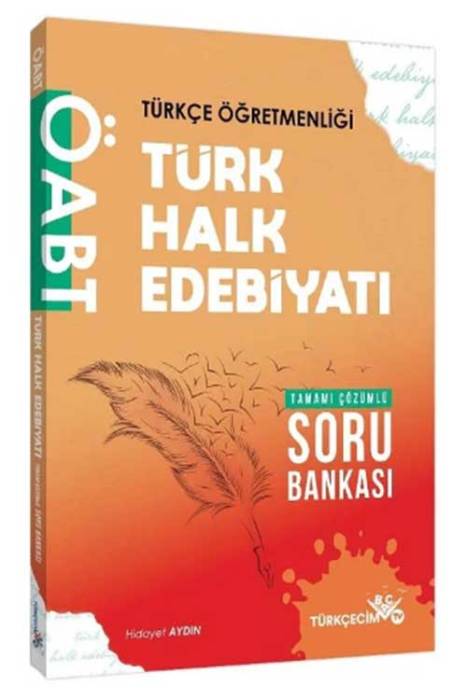 ÖABT Türkçe Öğretmenliği Türk Halk Edebiyatı Soru Bankası Çözümlü Türkçecim TV Yayınları