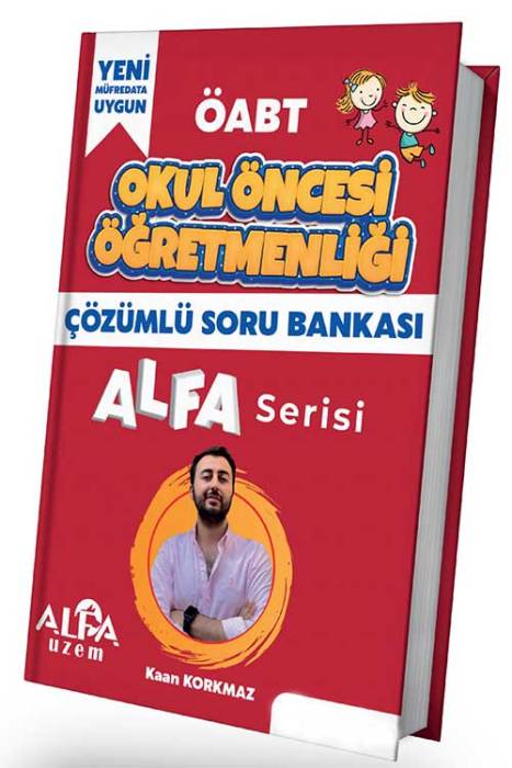 Okul Öncesi Öğretmenliği ALFA Serisi Çözümlü Soru Bankası ALFA Uzem Yayınları