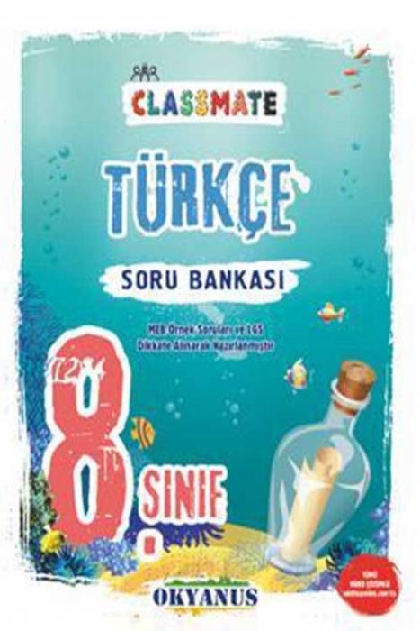 Okyanus 8. Sınıf LGS Classmate Türkçe Soru Bankası Okyanus Yayınları