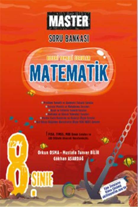 Okyanus 8. Sınıf LGS Master Matematik Soru Bankası Okyanus Yayınları
