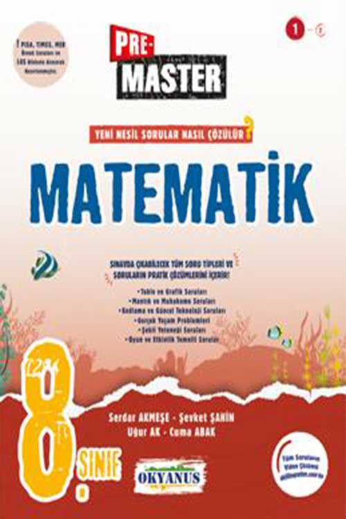 8. Sınıf Pre Master Matematik Soru Bankası Okyanus Yayıncılık