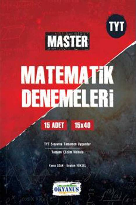 Okyanus YKS TYT Matematik Master 15 Deneme Okyanus Yayınları