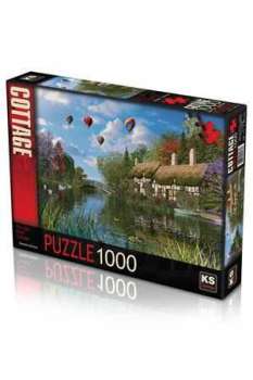 Old River Cottage 1000 Parça Puzzle 11272 KS Games - Thumbnail
