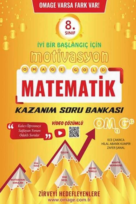 Omage 8. Sınıf Omage Motivasyon Matematik Soru Bankası Omage Yayınları