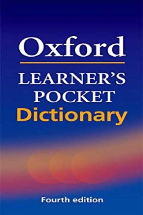 Oxford Learner's Pocket Dictionary Oxford University Press