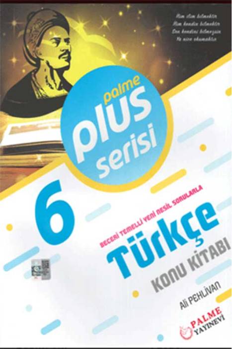 Palme 6. Sınıf Plus Serisi Türkçe Konu Kitabı Palme Yayınevi