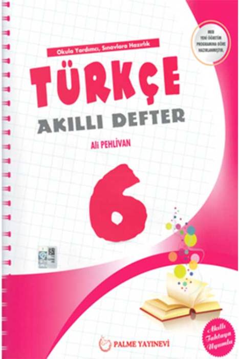 Palme 6. Sınıf Türkçe Akıllı Defter Palme Yayınevi