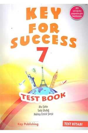 Palme 7. Sınıf Key Fof Success Test Book Key Publishing Yayınları
