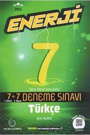 Palme 7. Sınıf Türkçe Enerji 7 + 7 Deneme Palme Yayınevi