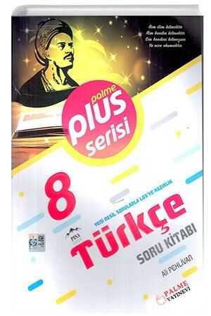 Palme 8. Sınıf Türkçe Plus Serisi Soru Kitabı Palme Yayınevi