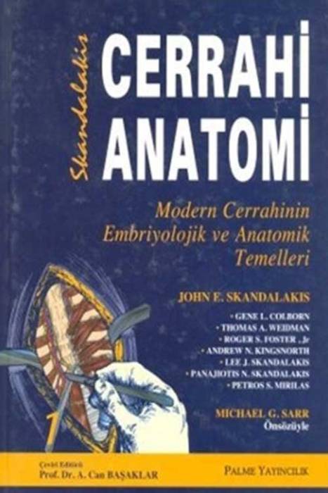 Palme Cerrahi Anatomi 2 Cilt (Skandalakis) Palme Yayınevi