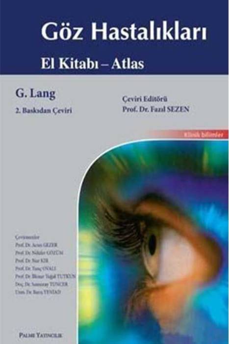 Palme Göz Hastalıkları El Kitabı - Atlas Palme Yayınevi