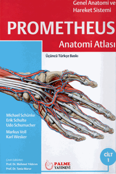 Palme Prometheus Anatomi Atlası 1. Cilt Palme Yayınevi
