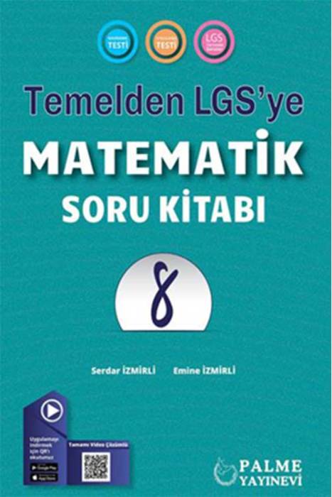 Palme Temelden LGS' ye Matematik Soru Kitabı Palme Yayınevi