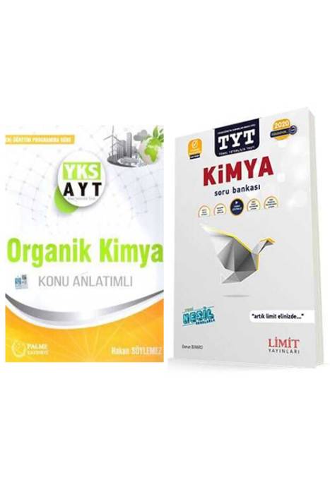 Palme ve Limit Yayınları TYT-AYT Organik Kimya Konu Anlatımı-Soru Bankası Seti