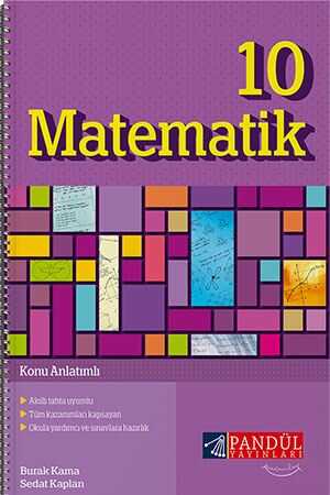 Pandül 10. Sınıf Matematik Defteri Pandül Yayınları