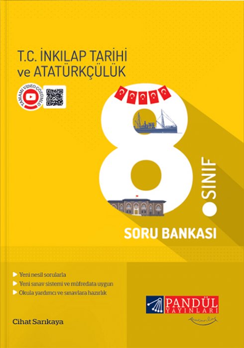 Pandül 8. Sınıf İnkılap Tarihi ve Atatürkçülük Soru Bankası Pandül Yayınları