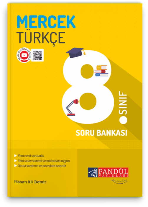 Pandül 8. Sınıf Türkçe Soru Bankası Pandül Yayınları