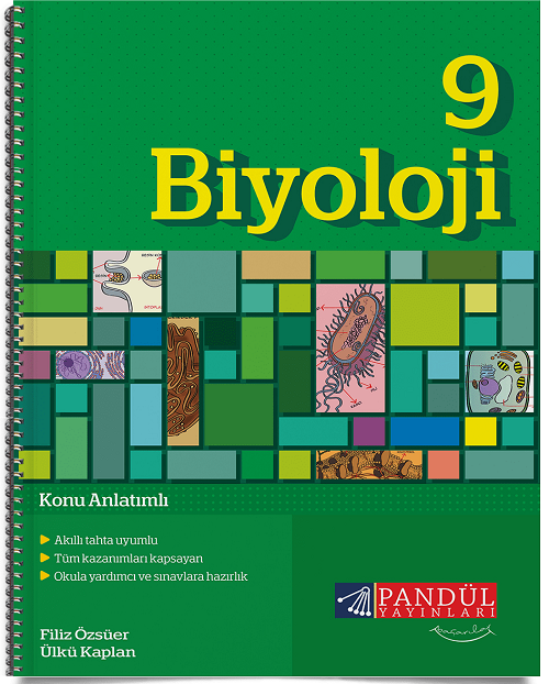 Pandül 9. Sınıf Biyoloji Defteri Pandül Yayınları