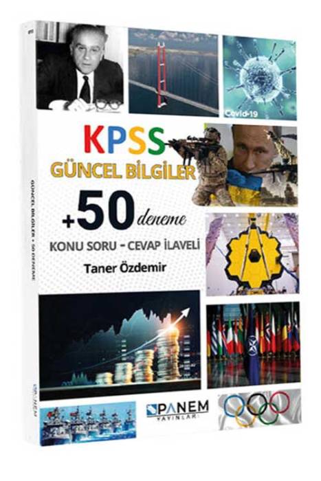 Panem 2022 KPSS Güncel Bilgiler +50 Deneme Panem Yayınları