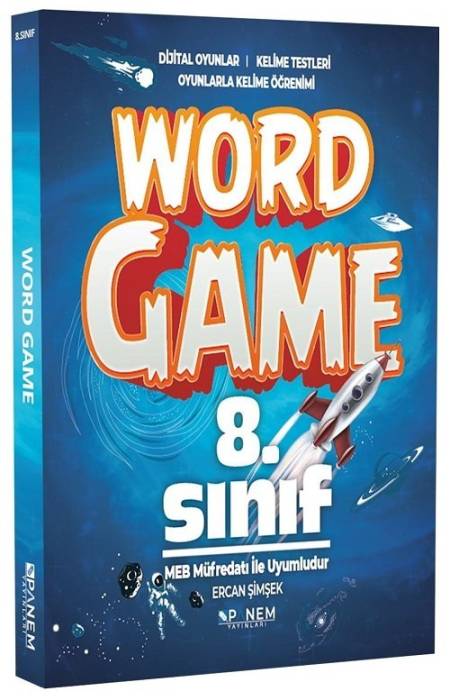 Panem 8. Sınıf İngilizce Game Word Kelime Testleri Panem Yayınları