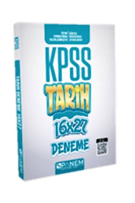 Panem KPSS Tarih 16x27 Deneme PDF Çözümlü Panem Yayınları