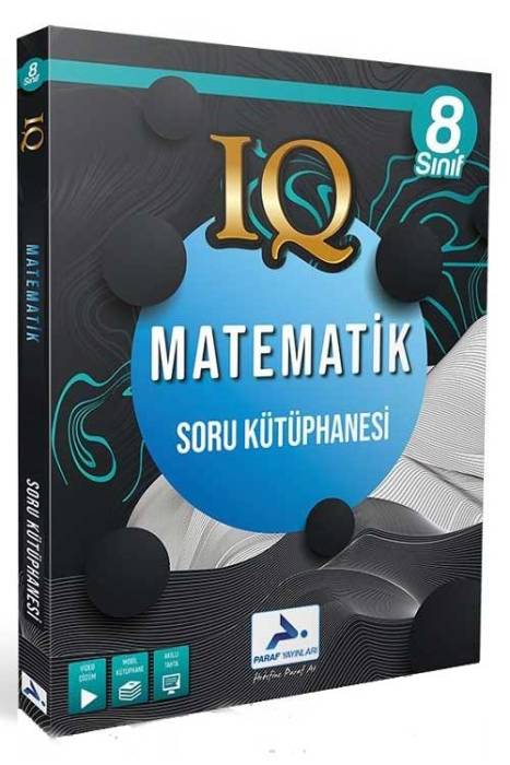 Paraf 8. Sınıf Matematik IQ Soru Kütüphanesi Paraf Yayınları