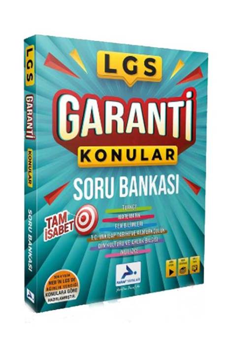 Paraf LGS Garanti Konular Soru Bankası Paraf Yayınları