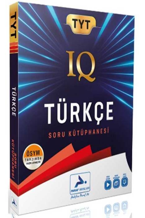 Paraf TYT IQ Türkçe Soru Bankası Paraf Yayınları