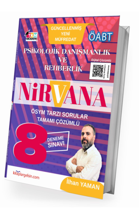 PDR ÖABT Nirvana 8'Li Deneme Sınavı TKM Akademi Yayınları