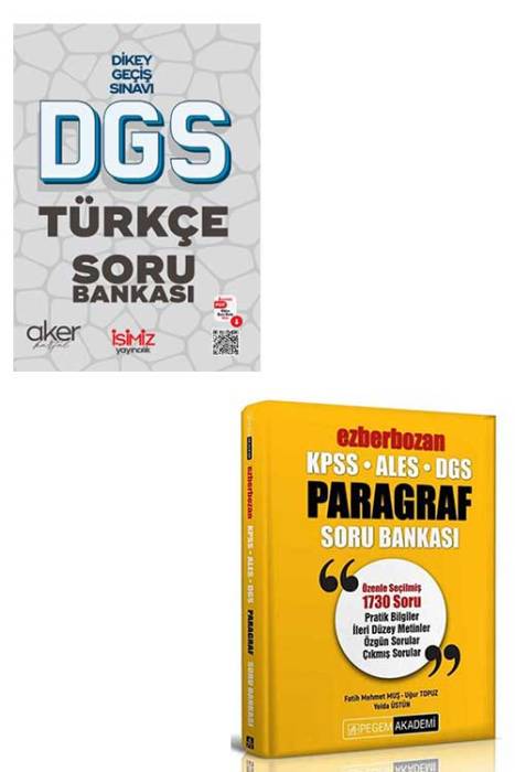 Pegem ve İşimiz Yayıncılık Tüm Sınavlar İçin Ezberbozan Türkçe Paragraf Soru Bankası Seti