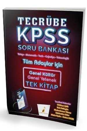 Pelikan 2020 KPSS Tecrübe GYGK Soru Bankası Dijital Çözümlü Pelikan Yayınları